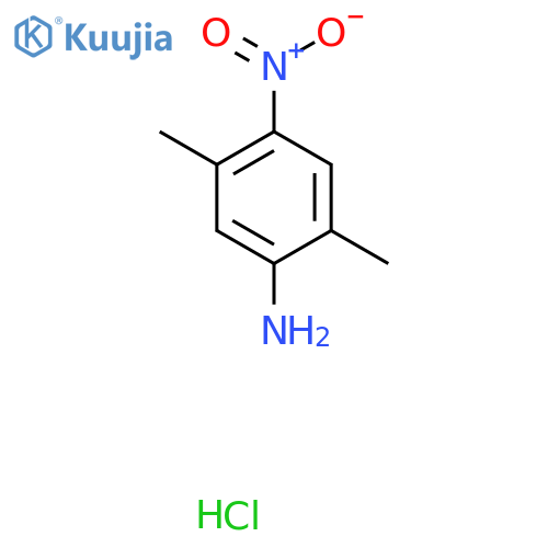 2,5-Dimethyl-4-nitroaniline hydrochloride structure
