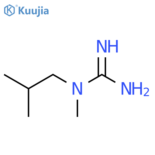 N-Methyl-N-(2-methylpropyl)guanidine structure
