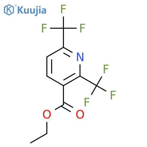 2,6-Bis-trifluoromethyl-nicotinic Acid Ethyl Ester structure