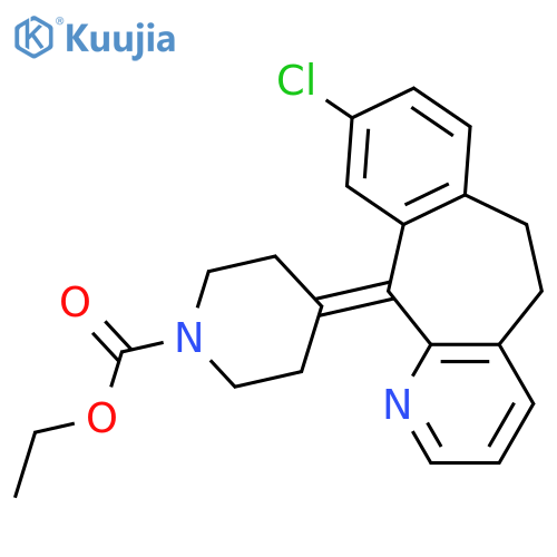 8-Dechloro-9-chloro Loratadine structure