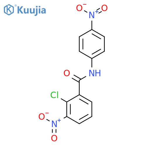 Benzamide, 2-chloro-3-nitro-N-(4-nitrophenyl)- structure
