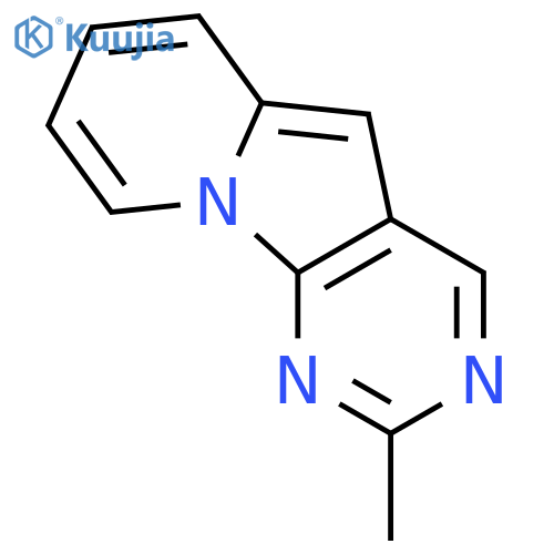 2-methyl-Pyrimido[5,4-b]indolizine structure