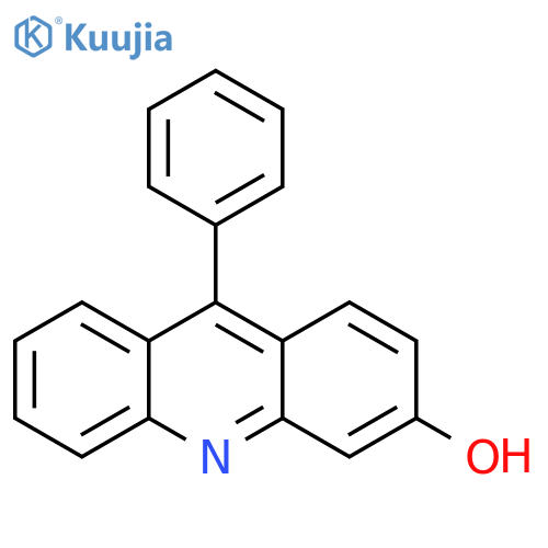 3-Acridinol, 9-phenyl- structure
