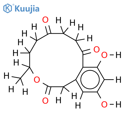 (+)-(15R)-12-oxocurvularin structure