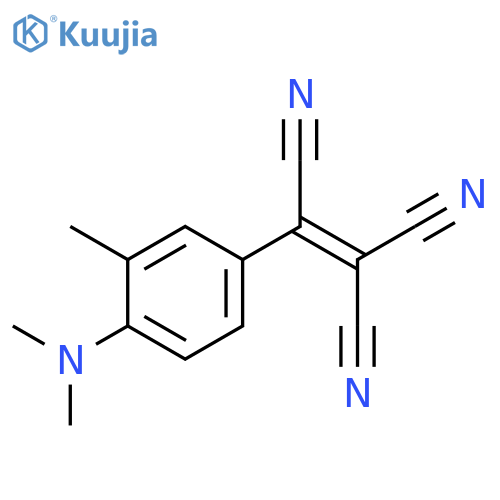 Ethenetricarbonitrile, [4-(dimethylamino)-3-methylphenyl]- structure