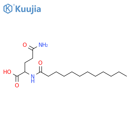 N2-Lauroyl-L-glutamine structure