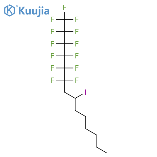 2-Iodo-1-(perfluorohexyl)octane structure