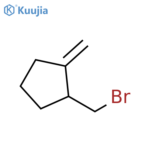 Cyclopentane, 1-(bromomethyl)-2-methylene- structure