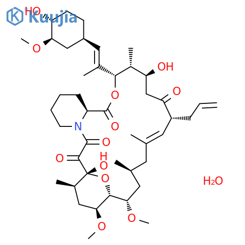 Tacrolimus monohydrate structure
