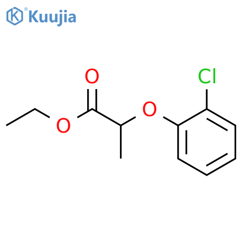 ethyl 2-(2-chlorophenoxy)propanoate structure