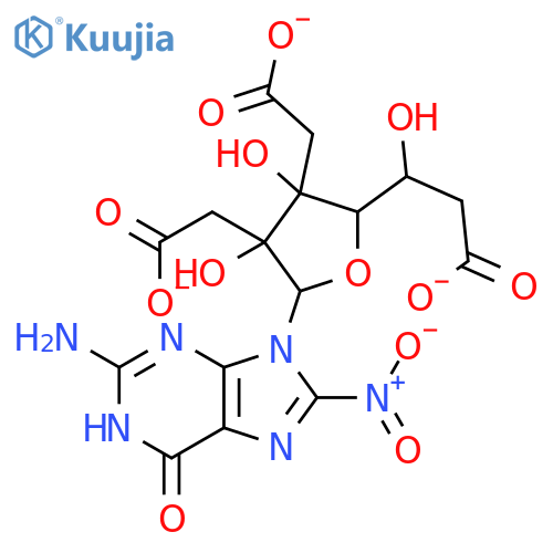 8-Nitroguanosine 2',3',5'-Triacetate structure