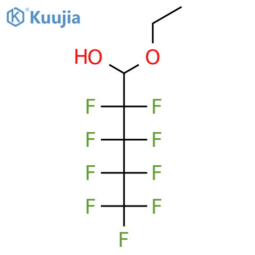 1-Pentanol, 1-ethoxy-2,2,3,3,4,4,5,5,5-nonafluoro- structure