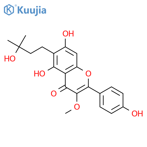Topazolin hydrate structure