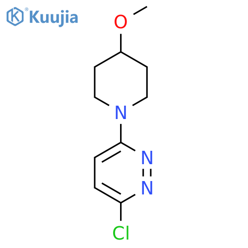 3-Chloro-6-(4-methoxypiperidin-1-yl)pyridazine structure