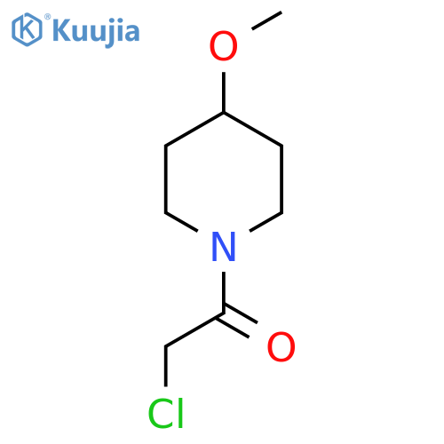 2-Chloro-1-(4-methoxy-piperidin-1-yl)-ethanone structure