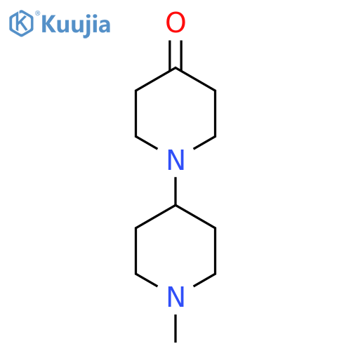 1-(1-Methylpiperidin-4-yl)piperidin-4-one structure
