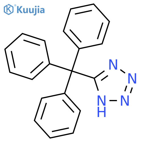 5-Triphenylmethyl-1H-tetrazole structure