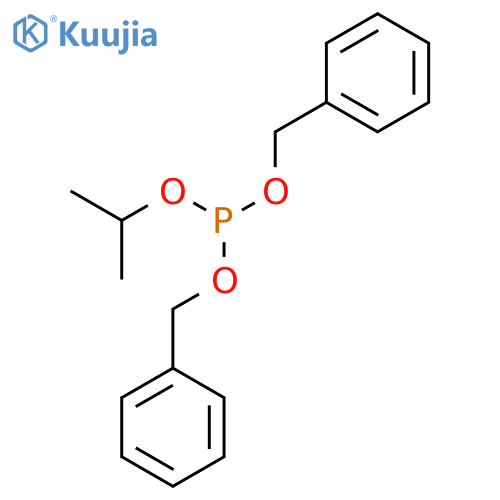 Dibenzyl propan-2-yl phosphite structure