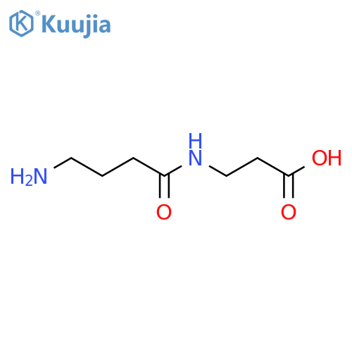 3-(4-aminobutanamido)propanoic acid structure