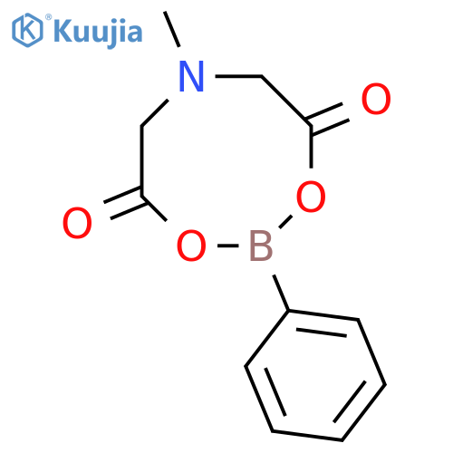 2-Phenyl-6-methyl-1,3,6,2-dioxazaborocane-4,8-dione structure