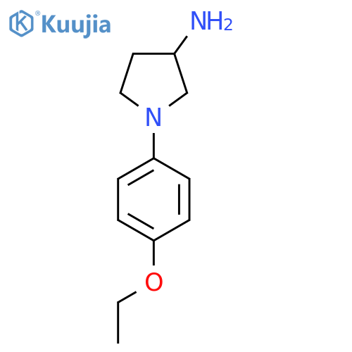 1-(4-Ethoxyphenyl)pyrrolidin-3-amine structure