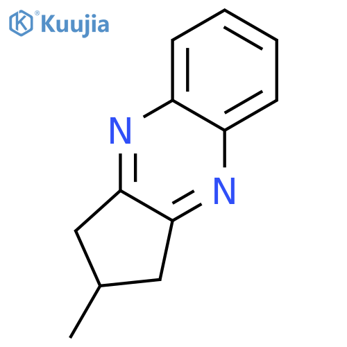 1H-Cyclopenta[b]quinoxaline,2,3-dihydro-2-methyl- structure