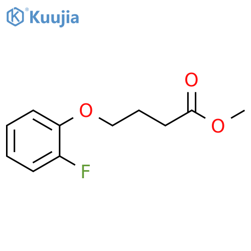 methyl 4-(2-fluorophenoxy)butanoate structure