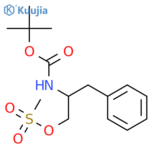 (S)-2-((tert-Butoxycarbonyl)amino)-3-phenylpropyl methanesulfonate structure