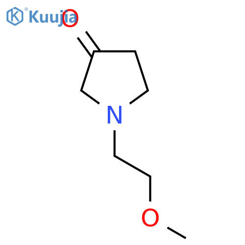 1-(2-Methoxyethyl)pyrrolidin-3-one structure