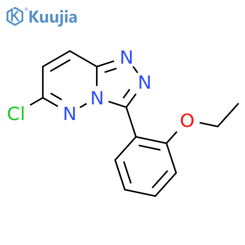 6-Chloro-3-(2-ethoxyphenyl)-[1,2,4]triazolo[4,3-b]pyridazine structure