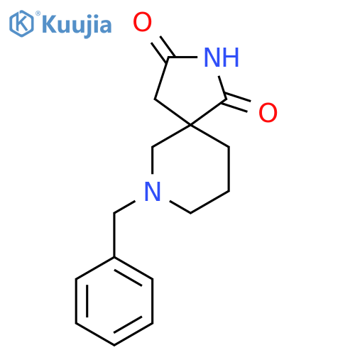 7-Benzyl-2,7-diazaspiro[4.5]decane-1,3-dione structure