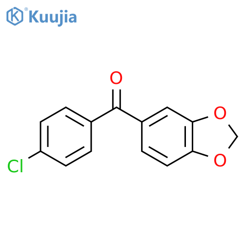 5-(4-Chlorobenzoyl)-2H-1,3-benzodioxole structure
