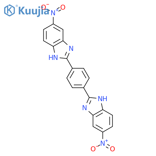 5-NITRO-2-(4-(5-NITRO-1H-BENZO[D]IMIDAZOL-2-YL)PHENYL)-1H-BENZO[D]IMIDAZOLE structure