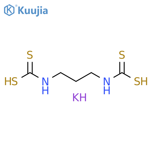 Carbamodithioic acid, 1,3-propanediylbis-, dipotassium salt structure