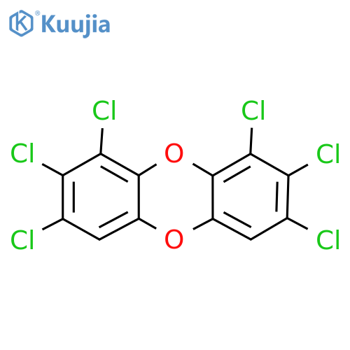 1,2,3,7,8,9-Hexachlorodibenzo-P-Dioxin:Toluene (80:20)-[13C12] structure