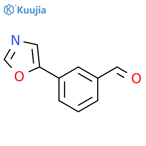3-(5-Oxazolyl)benzaldehyde structure
