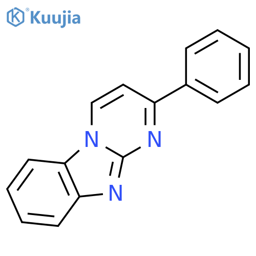 Pyrimido[1,2-a]benzimidazole, 2-phenyl- structure