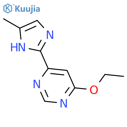 4-ethoxy-6-(5-methyl-1H-imidazol-2-yl)-Pyrimidine structure