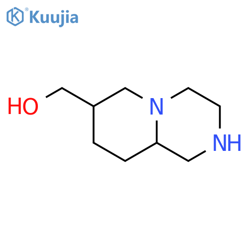 (Octahydro-1h-pyrido[1,2-a]pyrazin-7-yl)methanol structure