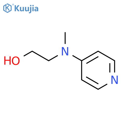 2-(methyl-4-pyridinylamino)-Ethanol structure