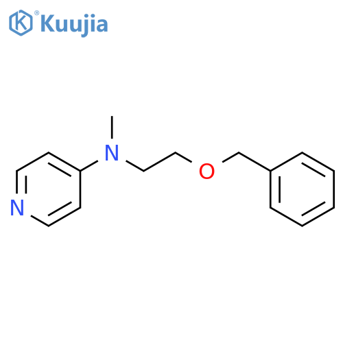 4-Pyridinamine, N-methyl-N-[2-(phenylmethoxy)ethyl]- structure