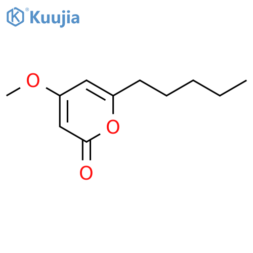 4-Methoxy-6-pentyl-2H-pyran-2-one structure