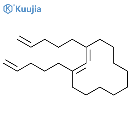1,2-CYCLODODECADIENE, 1,3-DI-4-PENTENYL- structure