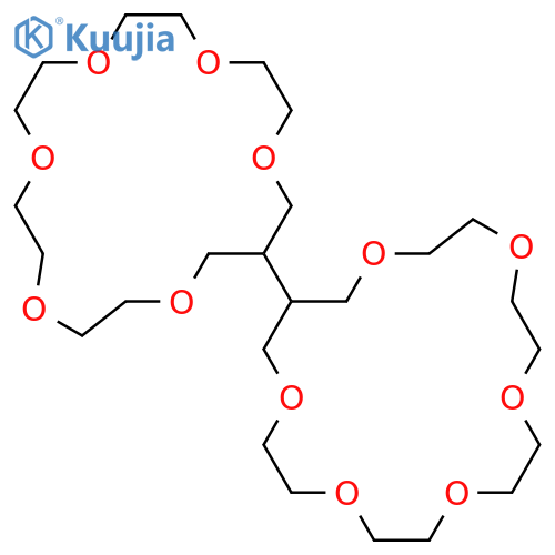 18,18'-Bi-1,4,7,10,13,16-hexaoxacyclononadecane structure