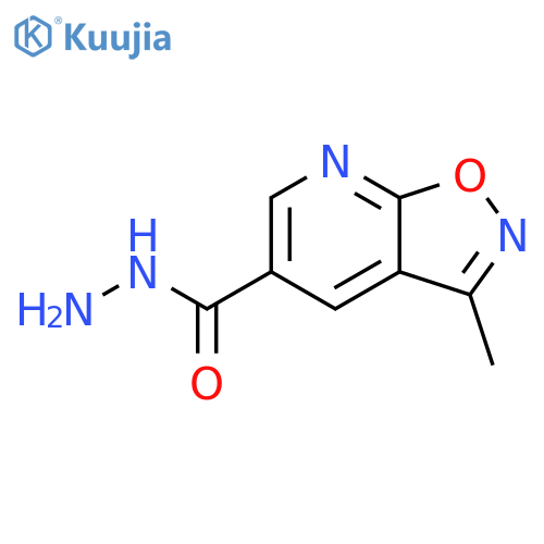 3-Methyl-1,2oxazolo5,4-bpyridine-5-carbohydrazide structure