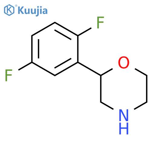 2-(2,5-Difluorophenyl)morpholine structure
