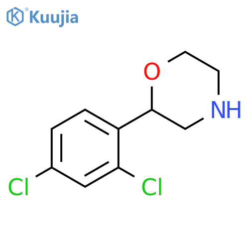 2-(2,4-dichlorophenyl)morpholine structure