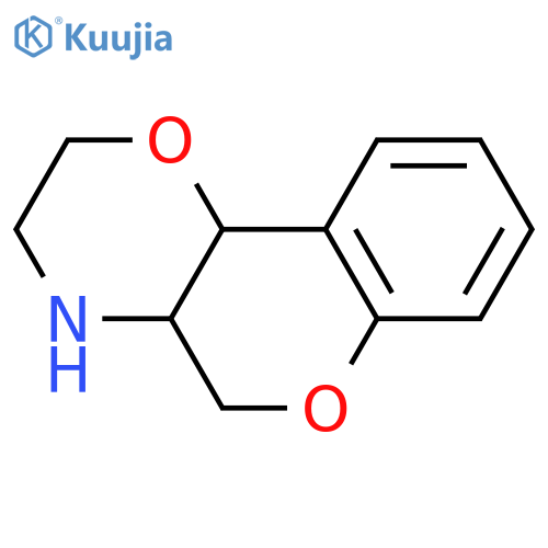 3,4,4A,10b-tetrahydro-2h,5h-chromeno[4,3-b][1,4]oxazine structure