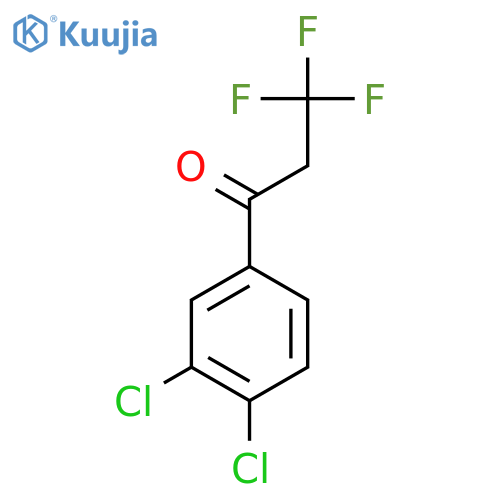1-(3,4-Dichlorophenyl)-3,3,3-trifluoropropan-1-one structure