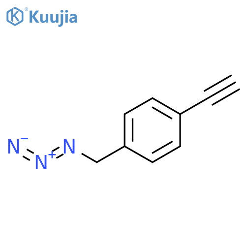 1-(azidomethyl)-4-ethynylbenzene structure